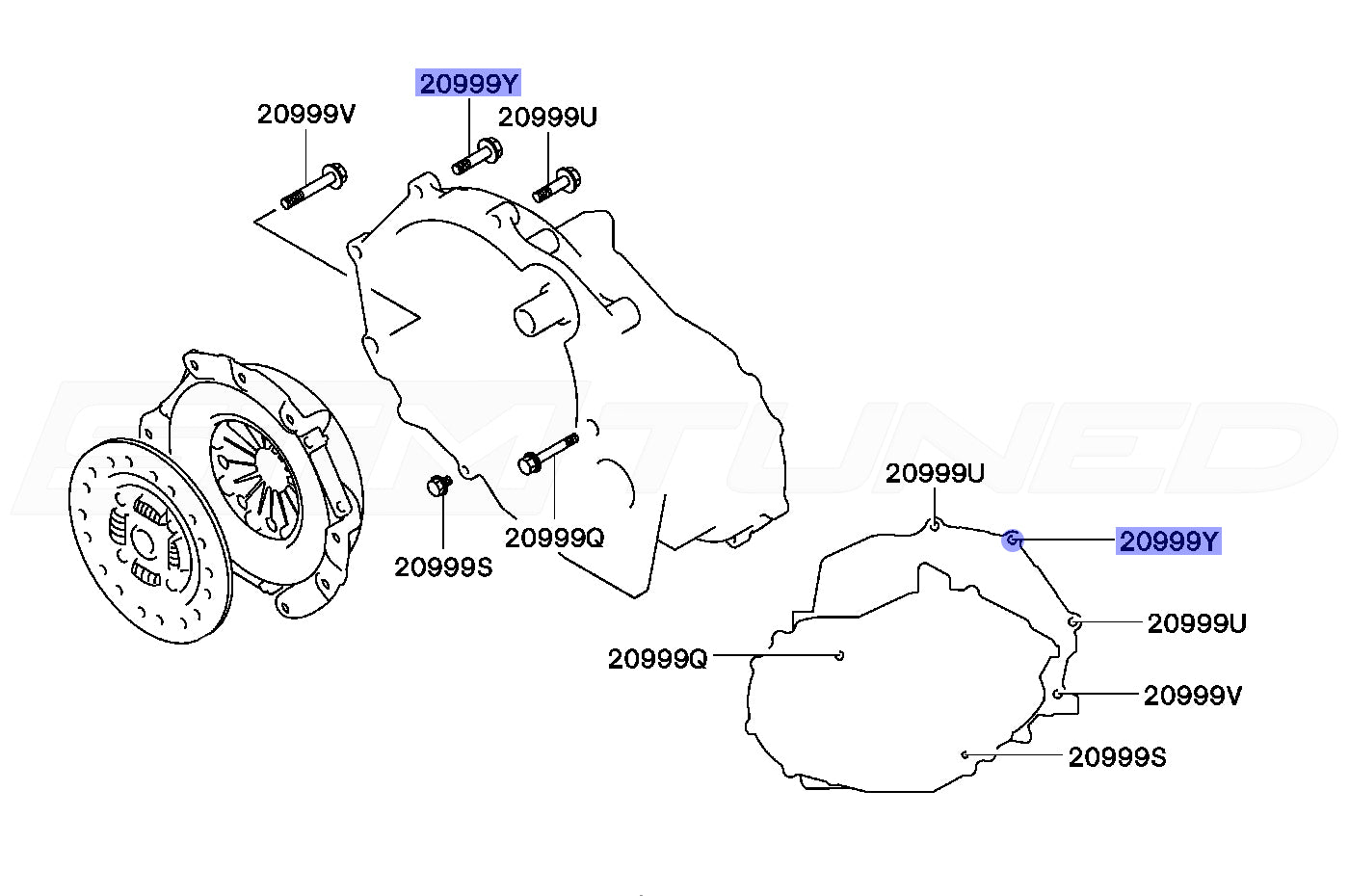 2G DSM and Evo 1/2/3 Diagram