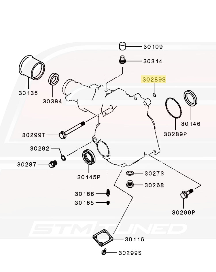 Evo 8 Transfer Case Diagram