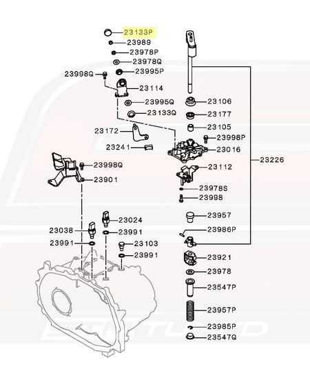 Evo X 5-Speed Diagram