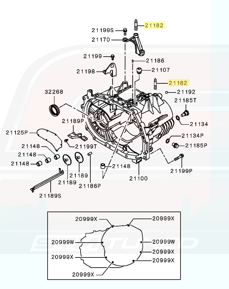 Evo X 5-Speed Transmission