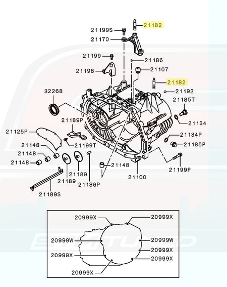 Evo X 5-Speed Transmission