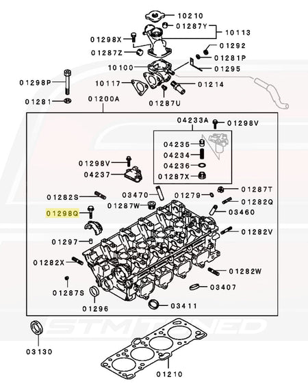 1G DSM Cylinder Head