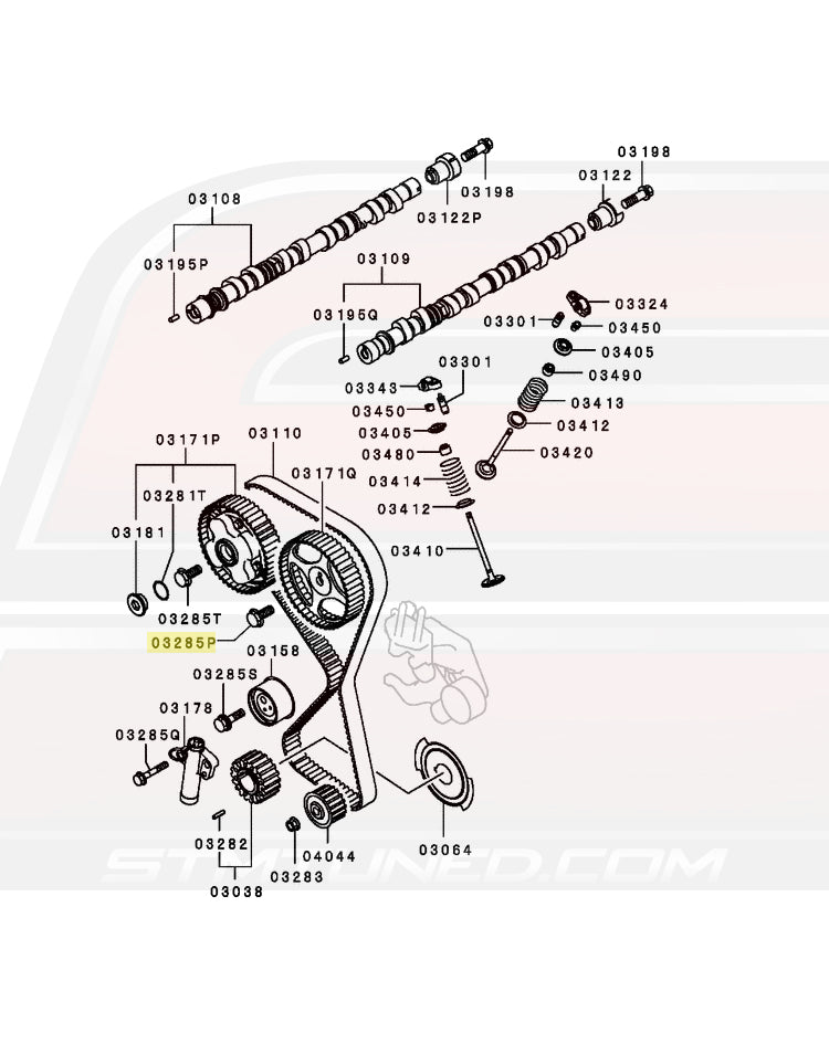 Fits Exhaust Cam ONLY for Evo 9 MIVEC