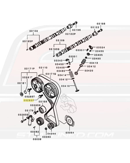 Fits Exhaust Cam ONLY for Evo 9 MIVEC