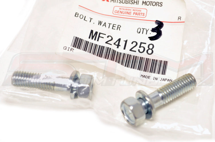 itsubishi OEM Intake Manifold Bolt for Evo 4 5 6 7 8 9 Part number MF241258 Image © STM Tuned Inc.