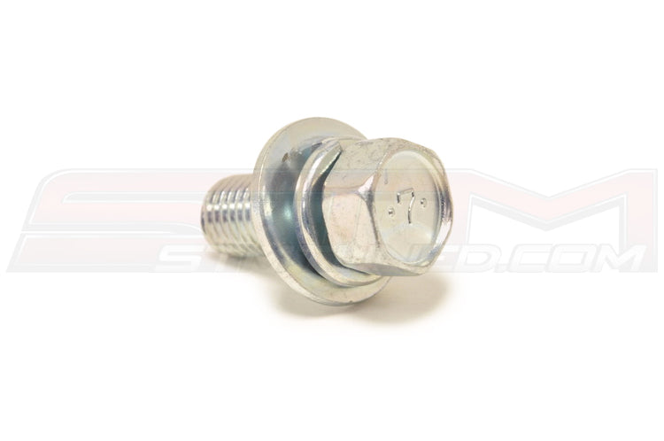 Mitsubishi OEM Turbo Support Bracket Bolt for Evo 7/8/9 (MF244879)  Image © STM Tuned Inc