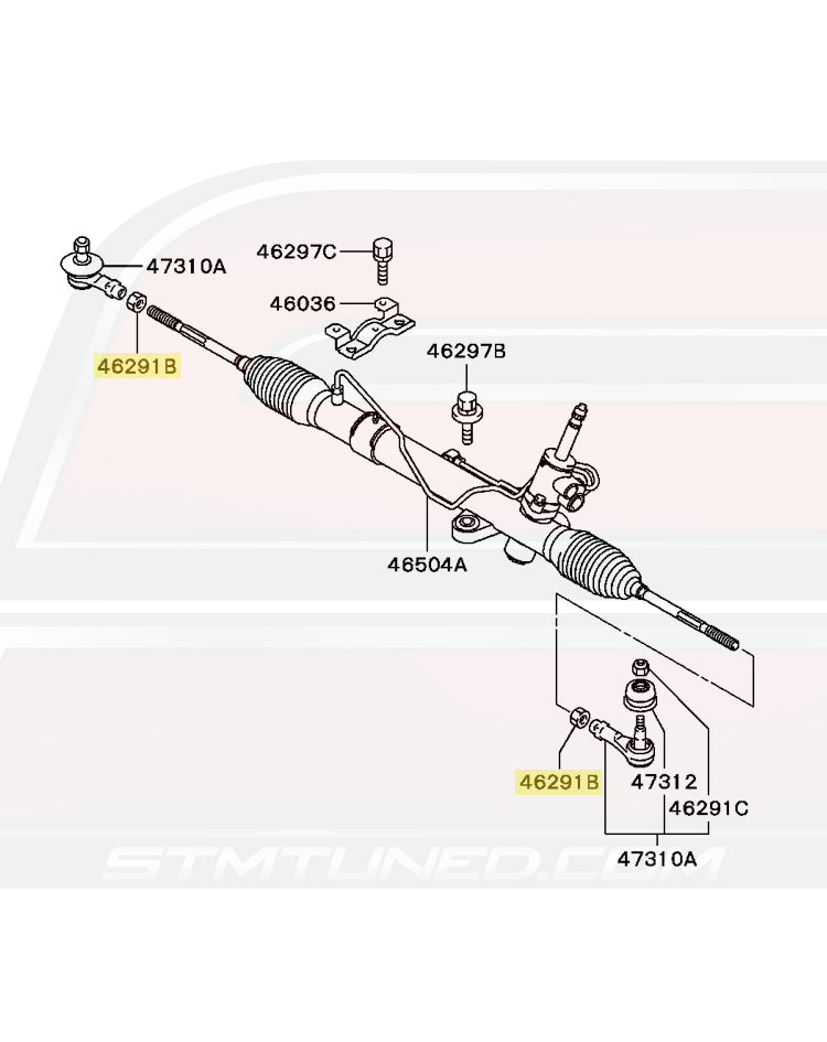 Evo 7/8/9 CT9A Diagram