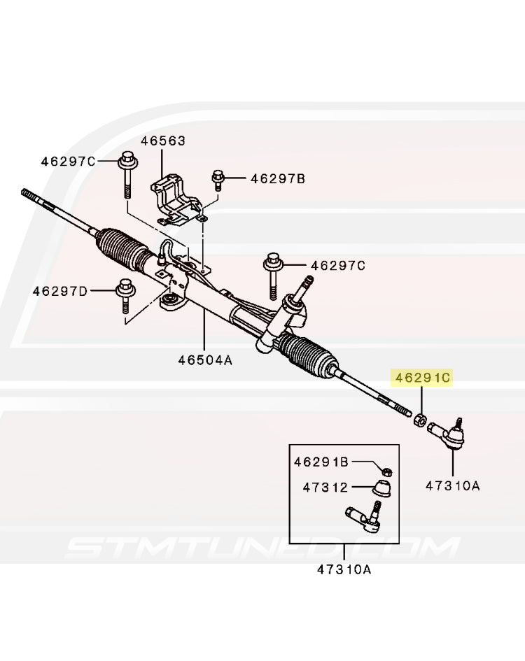 Evo X CZ4A Diagram