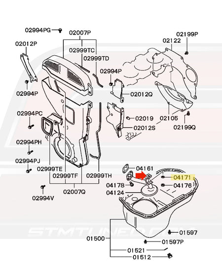 1G 6-Bolt DSM Diagram