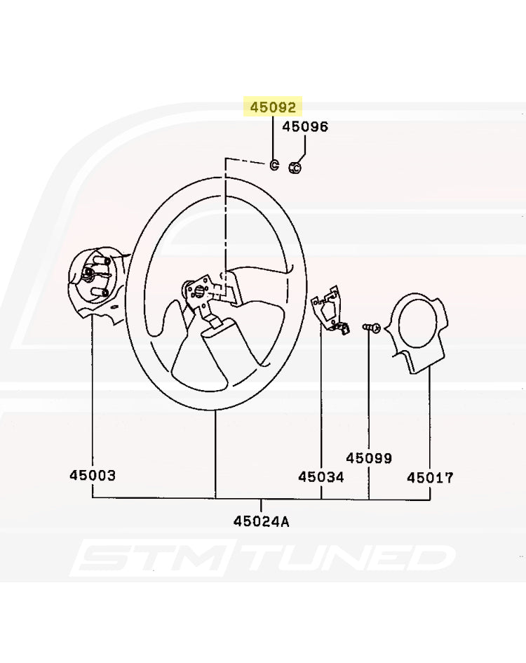1G DSM Steering Wheel