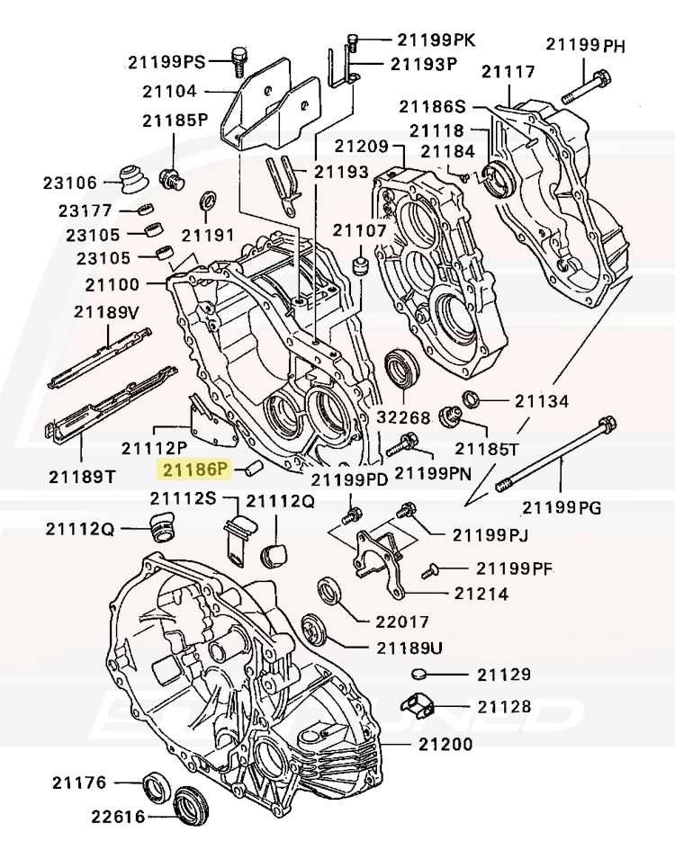 1G DSM Manual Transmission
