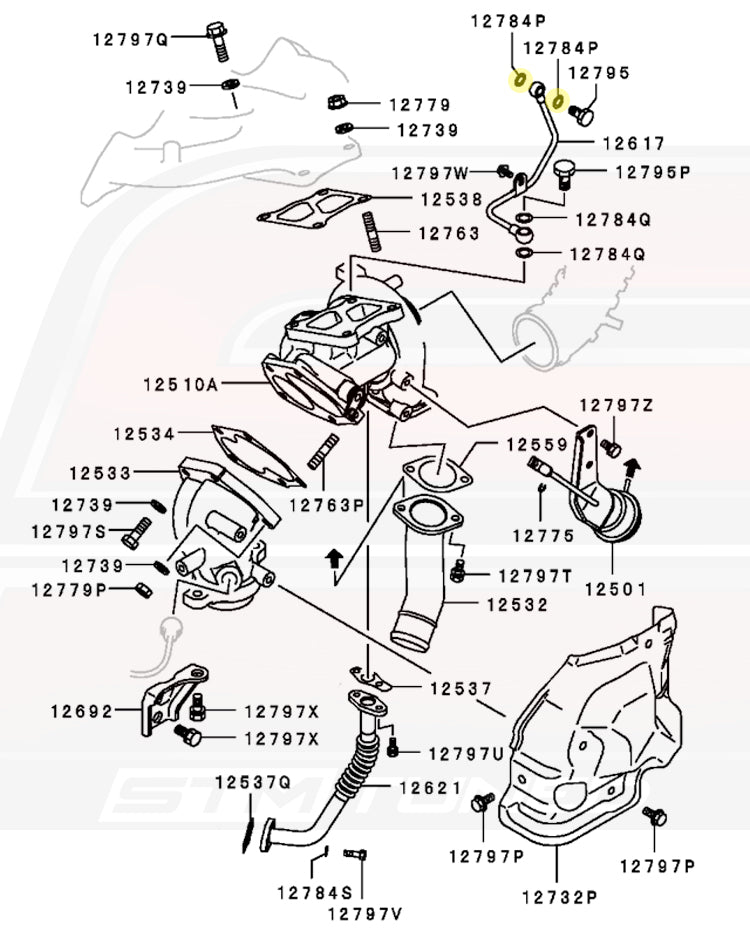Evo 8 Turbo Diagram