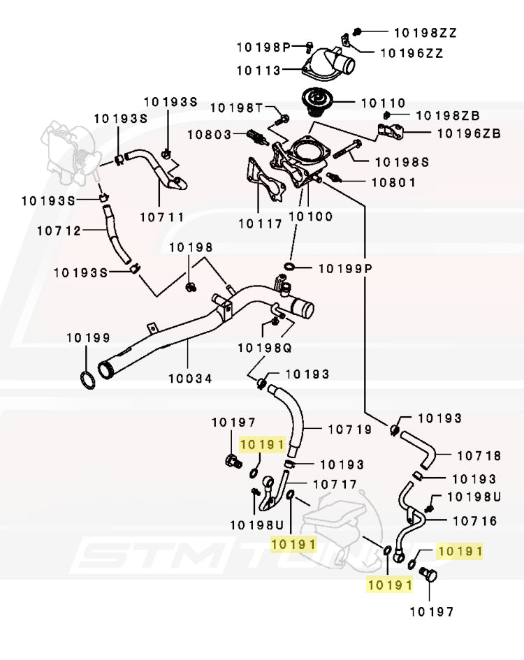 Evo 9 Water Line Diagram 10191