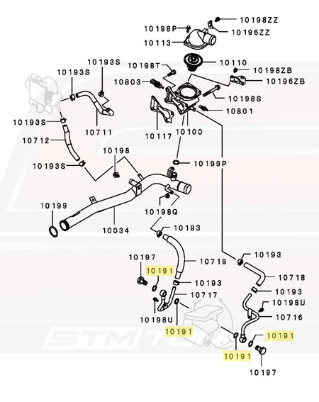 Evo 9 Water Line Diagram 10191