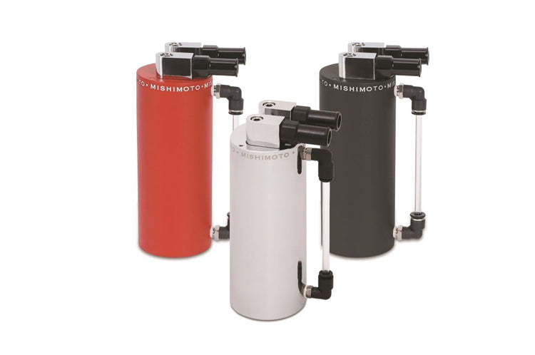 Mishimoto Large Aluminum Oil Catch Can - Universal