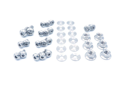 Polished Titanium Engine Bay Bolts for Evo 8/9