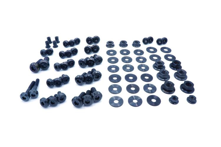 Black Titanium Engine Bay Bolts for Evo 8/9