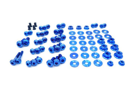 Blue  Titanium Engine Bay Bolts for Evo 8/9