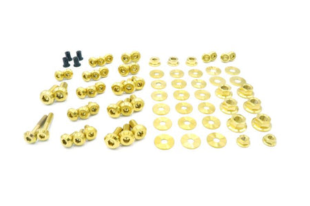Gold Titanium Engine Bay Bolts for Evo 8/9