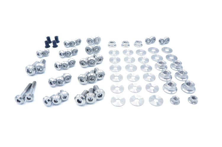 Polished Titanium Engine Bay Bolts for Evo 8/9