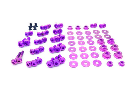 Purple Titanium Engine Bay Bolts for Evo 8/9
