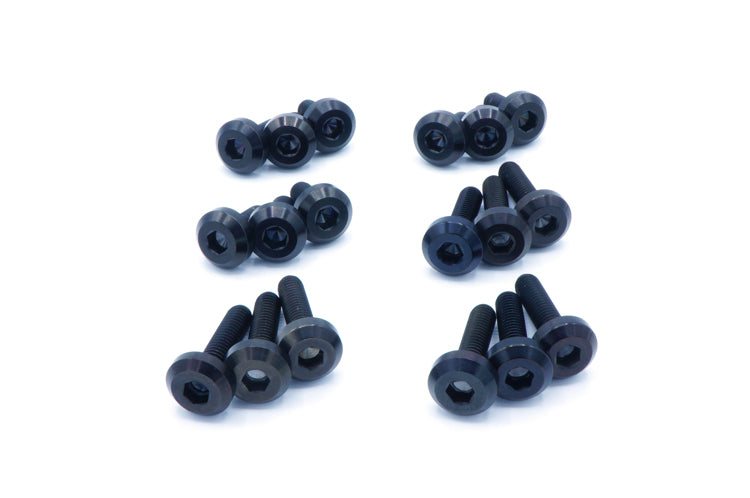 Evo 8/9 Black Titanium Valve Cover Bolt Kit