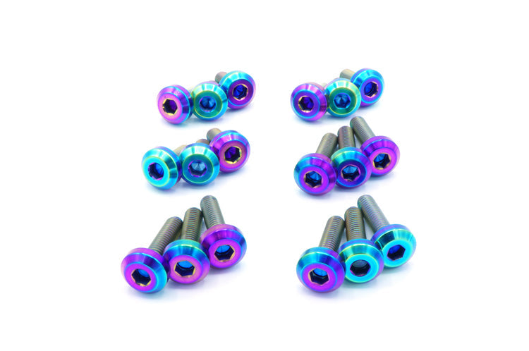 Evo 8/9 Burned Titanium Valve Cover Bolt Kit