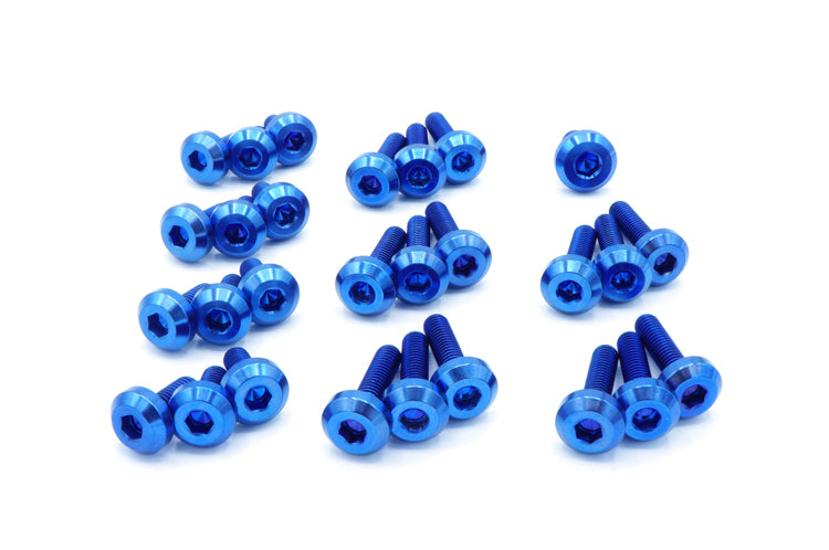Evo 8/9 Blue Titanium Valve Cover Bolt Kit