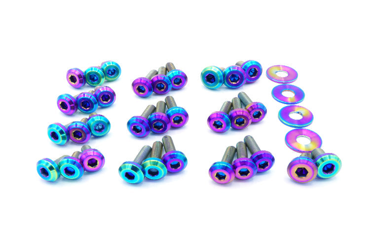Evo 8/9 Burned Titanium Valve Cover Bolt Kit