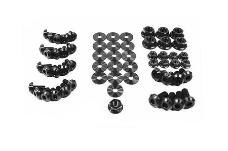 Black Titanium Engine Bolt Kit for Evo X (MIT-009)