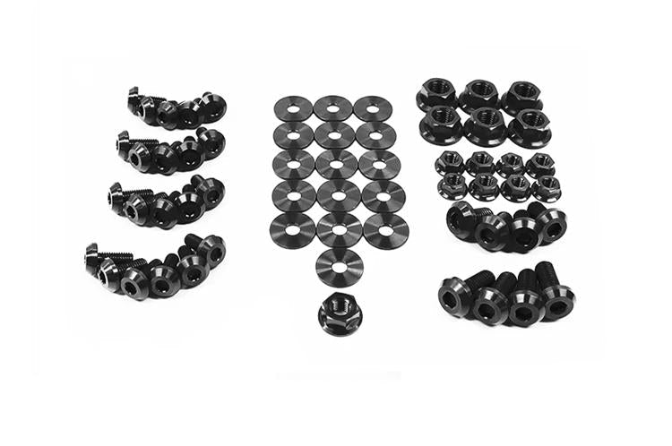 Black Titanium Engine Bolt Kit for Evo X (MIT-009)