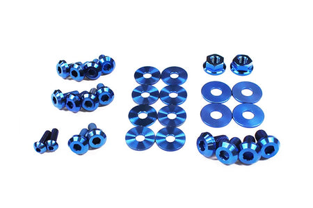 Blue Titanium Engine Bay Bolt Kit for 1G DSM