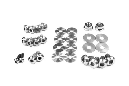 Polished Titanium Engine Bay Bolt Kit for 1G DSM