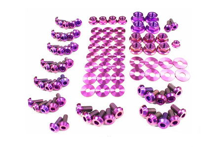 Purple Titanium Engine Bay Bolt Kit for 2G DSM