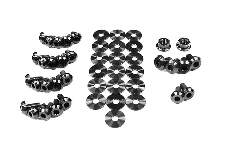 Black Titanium Engine Bay Bolt Kit for 2G DSM