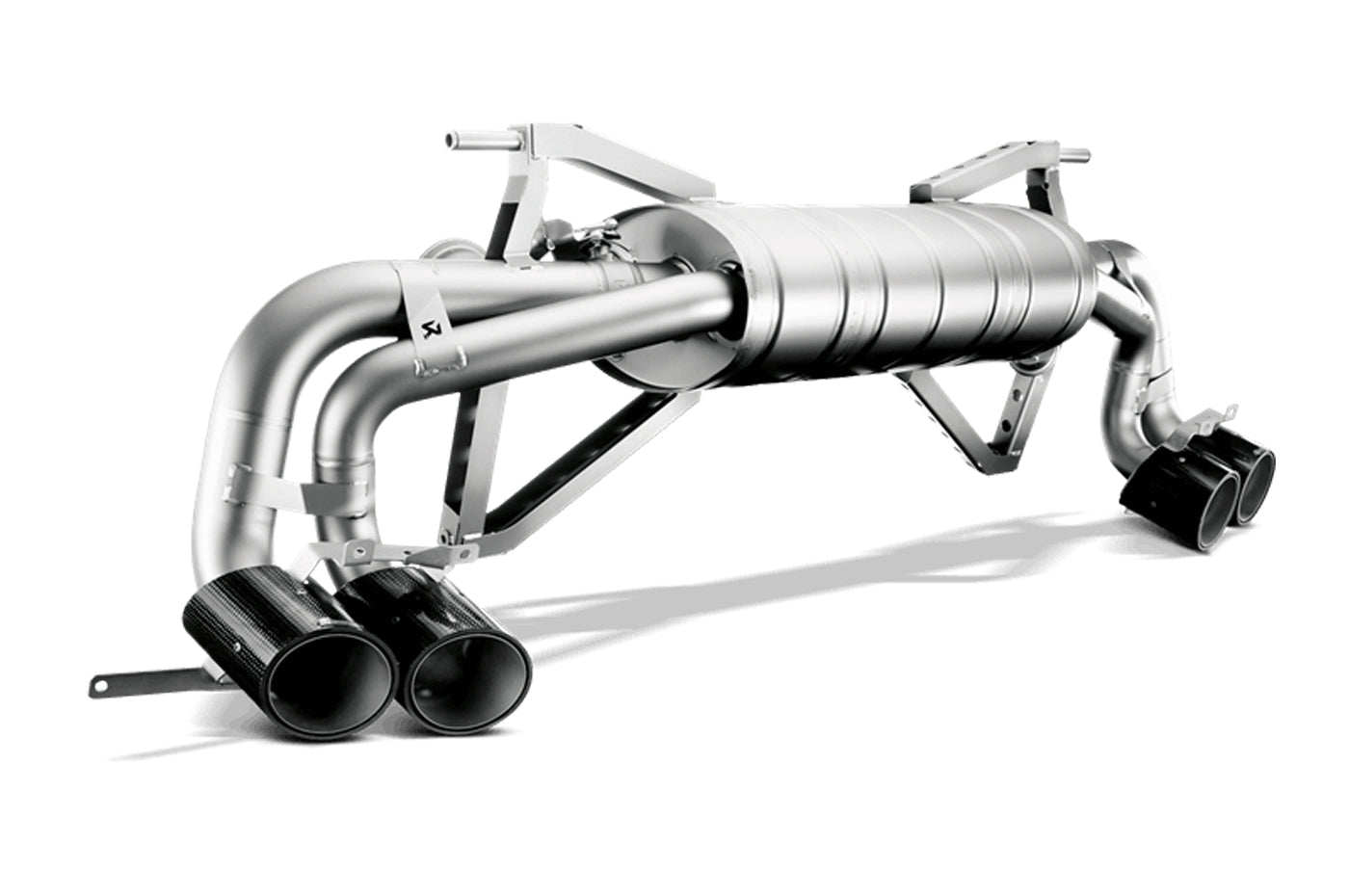 Akrapovic Slip-On Titanium Exhaust for Lamborghini Gallardo (M-LA/T/4)