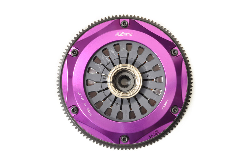 EXEDY Twin Organic Clutch Kit for Evolution 4-9 MM022SDF