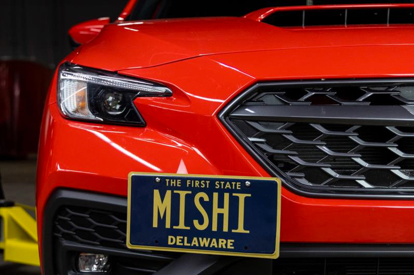 Mishimoto License Plate Relocation Kit for 2022+ WRX (MMLP-WRX-22)