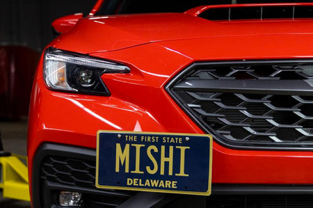 Mishimoto License Plate Relocation Kit for 2022+ WRX (MMLP-WRX-22)