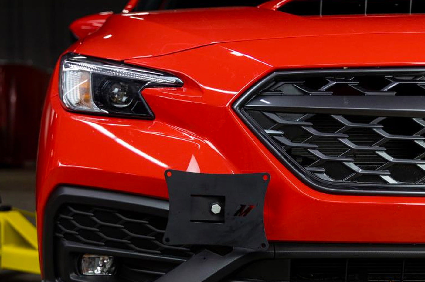 Mishimoto License Plate Relocation Kit for 2022+ WRX (MMLP-WRX-22)