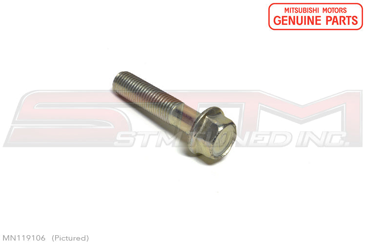 MN119106 Mitsubishi Power Steering Accessory Belt Idler Pulley Bolt - Evo 8/9