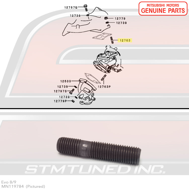 Mitsubishi Turbo Hardware - Evo 4-9