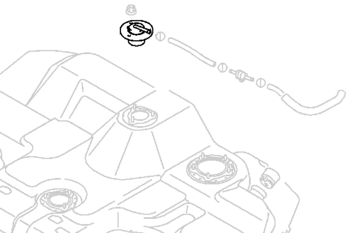 MN120764 OEM Evo 7/8/9 Fuel Tank Safety Valve