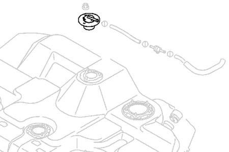MN120764 OEM Evo 7/8/9 Fuel Tank Safety Valve