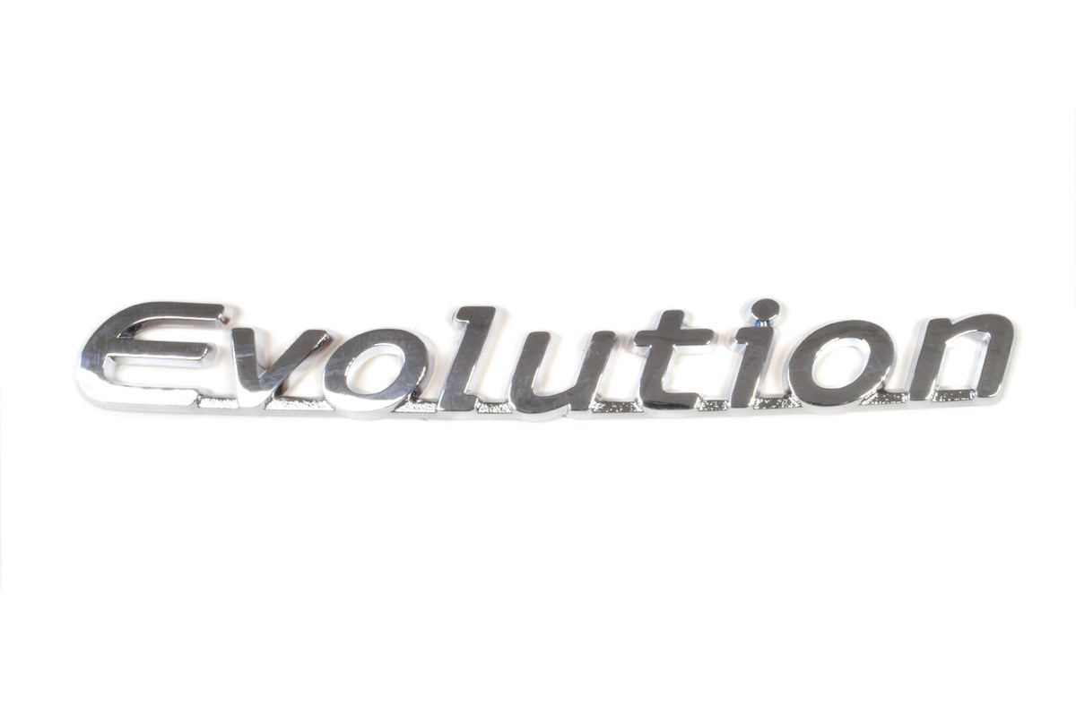 Mitsubishi OEM Evolution Trunk Badge for Evo 7/8/9 (MN154916)