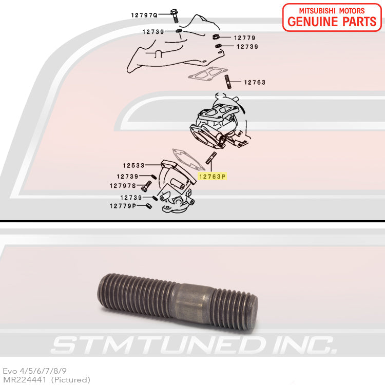 Mitsubishi Turbo Hardware - Evo 4-9
