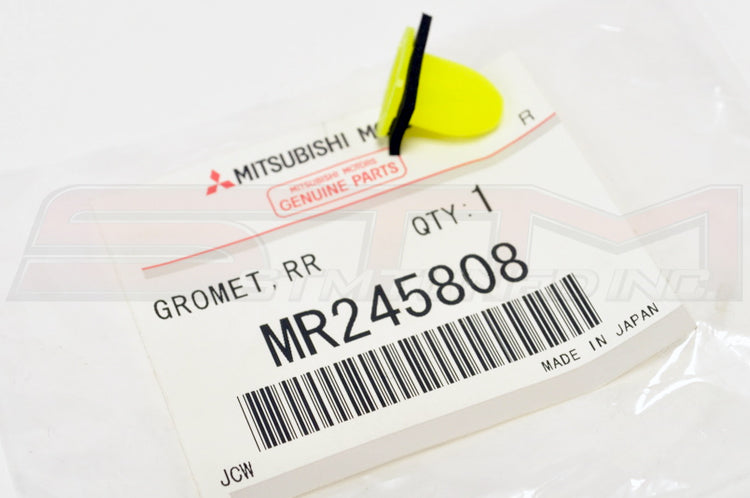 Mitsubishi OEM Rear Window Molding Grommet for Evo 7/8/9 (MR245808)  Image © STM Tuned Inc