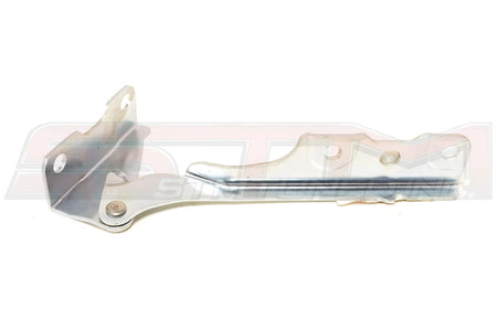OEM Mitsubishi RH Hood Hinge for Evo 7/8/9 Part Number MR487634 Image © STM Tuned Inc.