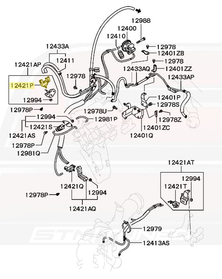2005 Evo 8 Diagram