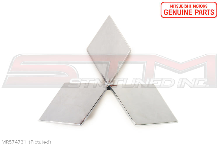 MR574731 Mitsubishi Front Bumper Diamond Emblem - Evo 8